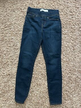 Dark blue totally shaping pull on skinny